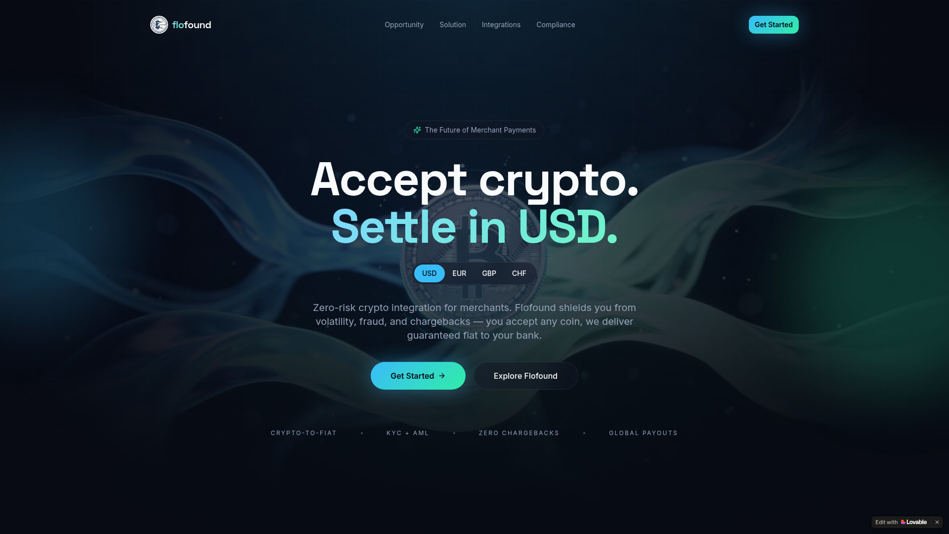 FloFound — preview
